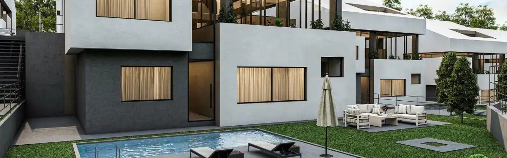 ویلا با باغ خصوصی